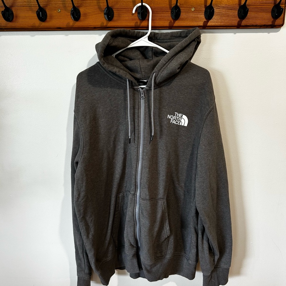The north face zip hoodie